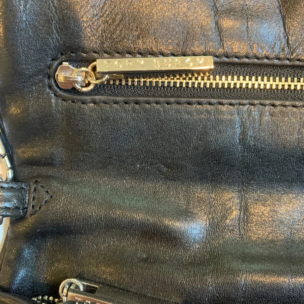 Tory Burch Black Leather Handbag